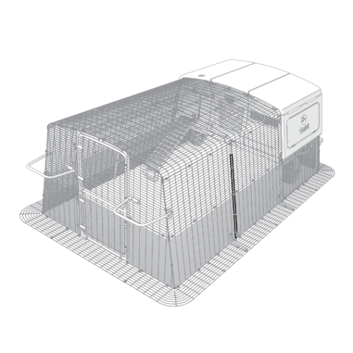 Eglu Cube mk2 & pro förlängningsstolpe sida (064.1076) Eglu 